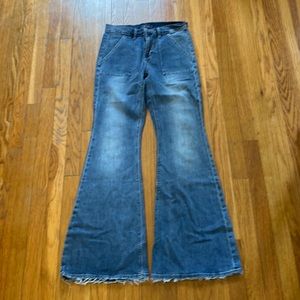 Lucky Brand High Waisted Flare Jeans with Stretch